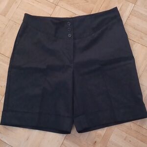 Worthington shorts women's size 10 navy blue, new
